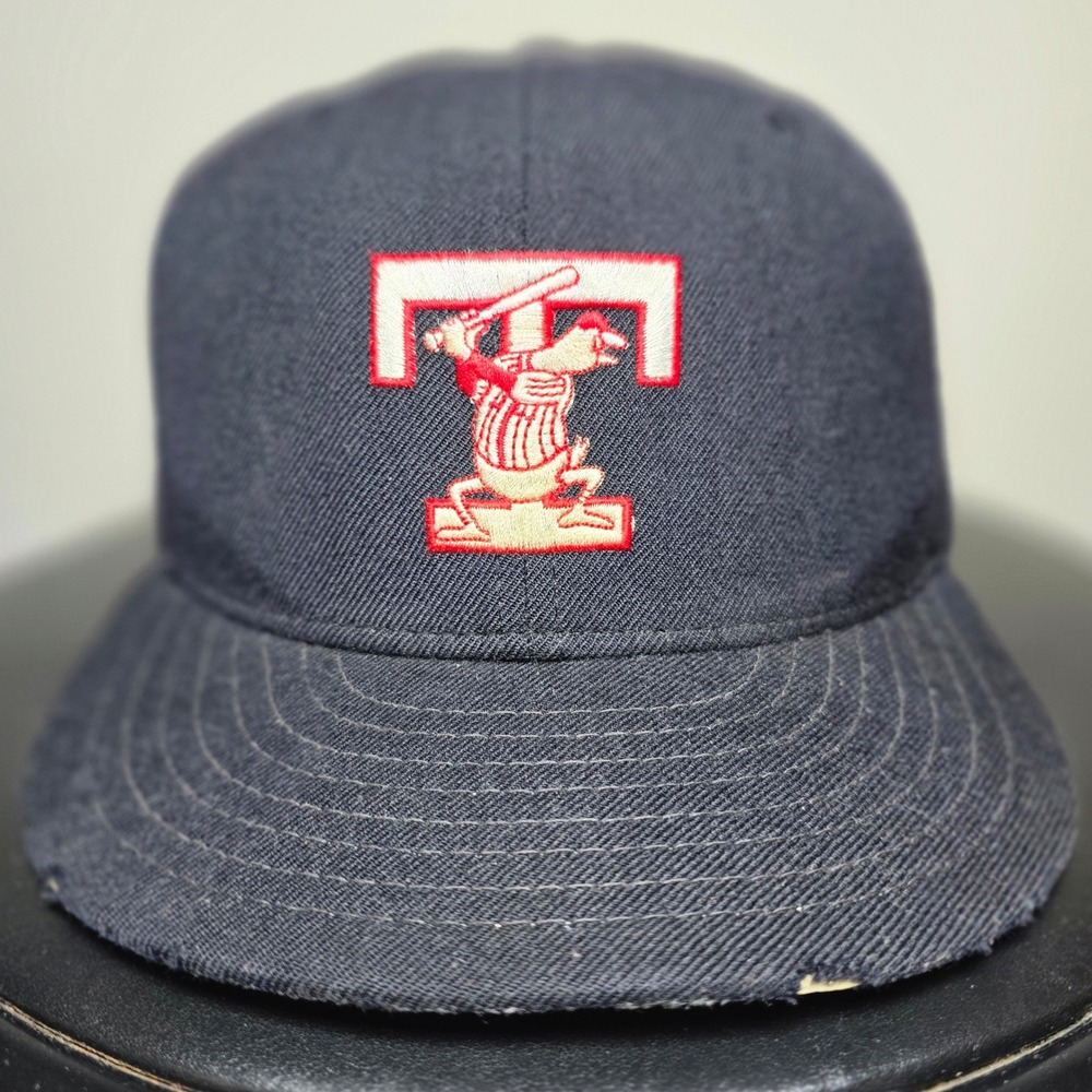 Toledo Mud Hens New Era 100% Wool 7³/⁸ Vintage MILB Baseball Fitted Hat